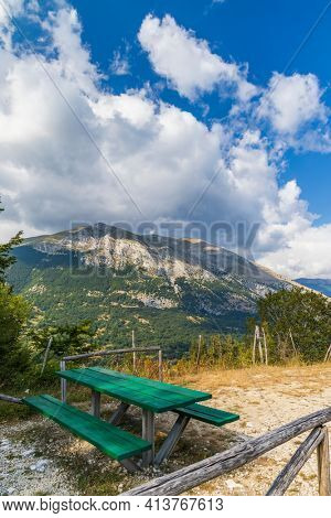 National Park of Abruzzo near Barrea, Lazio and Molis, Italy