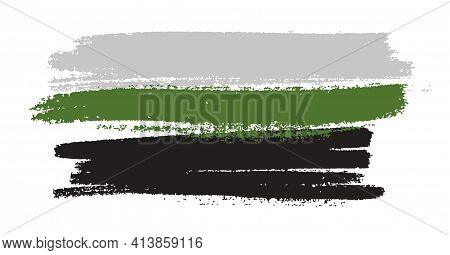 Neutrois Flag. Lgbt Pride Month In June. Lesbian Gay Bisexual Transgender. Celebrated Annual. Rainbo