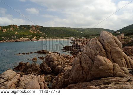 View Of The Cala Sarraina Coast, Trinità D\'agultu