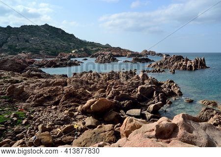 View Of The Cala Sarraina Coast, Trinità D\'agultu