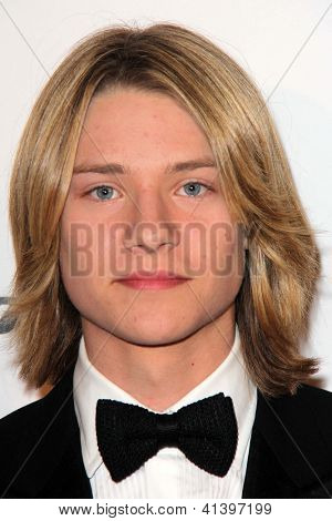 LOS ANGELES - JAN 18: Lou Wegner přijíždí na žijící legendy letectví Gala v Beverly Hilton 