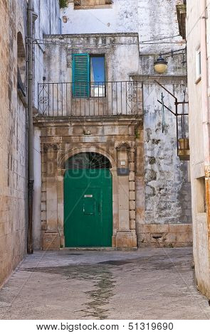 Alleyway. Noci. Puglia. Italy.