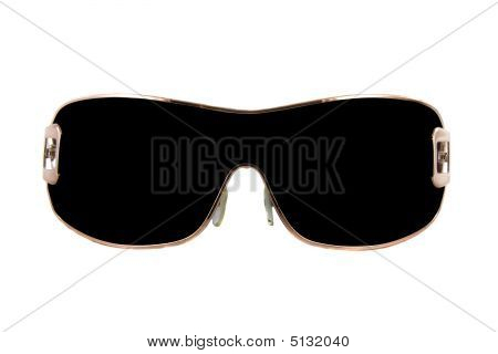 Moda nowoczesny okulary na białym tle nad białym