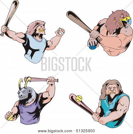 Sport Mascots - Baseball