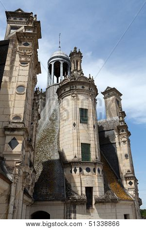 Castle of Chambord in Cher Valley France