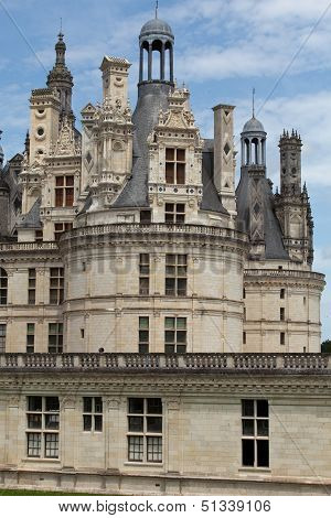 Castle of Chambord in Cher Valley France