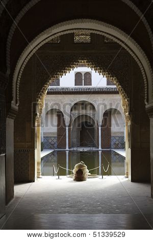 Silence And Tranquility In The Alhambra