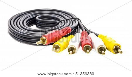 Audio Video Cable Rca To 3.5Mm Jack