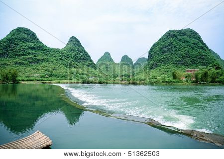 Beautiful Rural Scenery In Yangshuo
