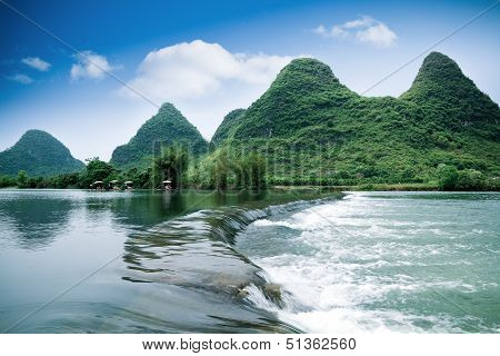 Beautiful Pastoral Scenery In Yangshuo