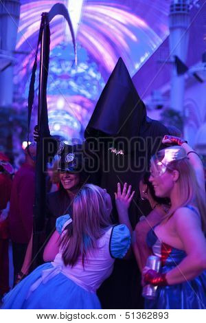 Halloween Night Downtown Las Vegas, October 31St, 2012.