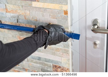 Thief With A Bar Of Iron