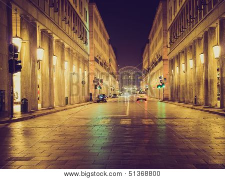 Retro Look Via Roma, Turin
