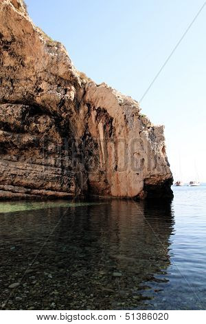 Stiniva Bay In Vis Island