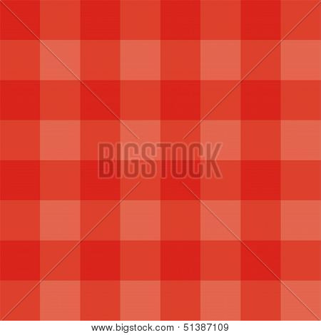 Seamless vector sweet dark red background - checkered pattern or grid texture