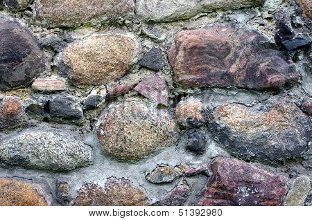 Old stone wall.