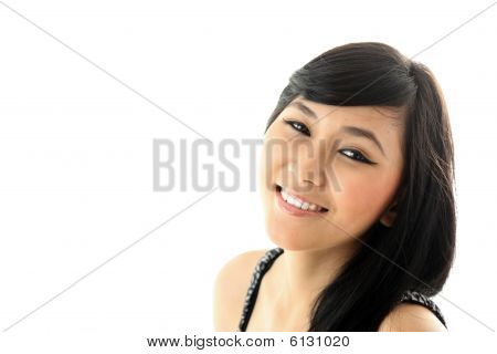 Happy hübsche Frau