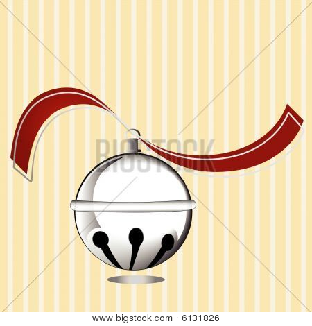 Silver Bell con strisce fissata
