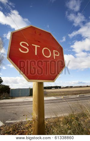 Stop Road Signal