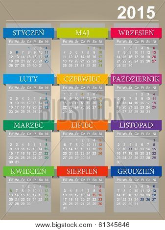 Calendar 2015