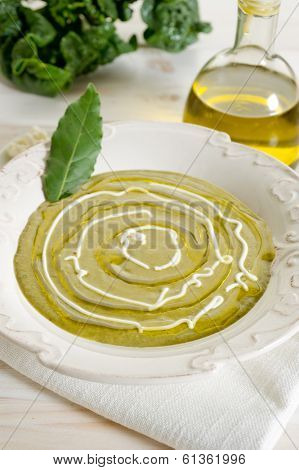 spinach soup-zuppa di spinaci