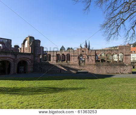 Famous Old Castle From King Barbarossa, The Kaiserpfalz