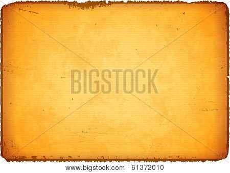 Aged paper with torn edges