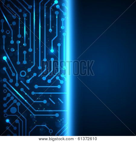 Technology background with space for your text.