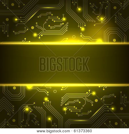 Technology background with space for your text.