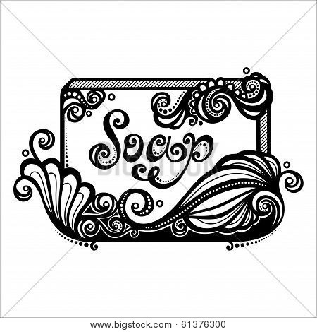 Vintage Ornate Bar of Soap