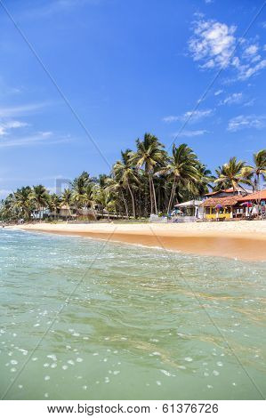 Hikkaduwa Beach At Sri Lanka