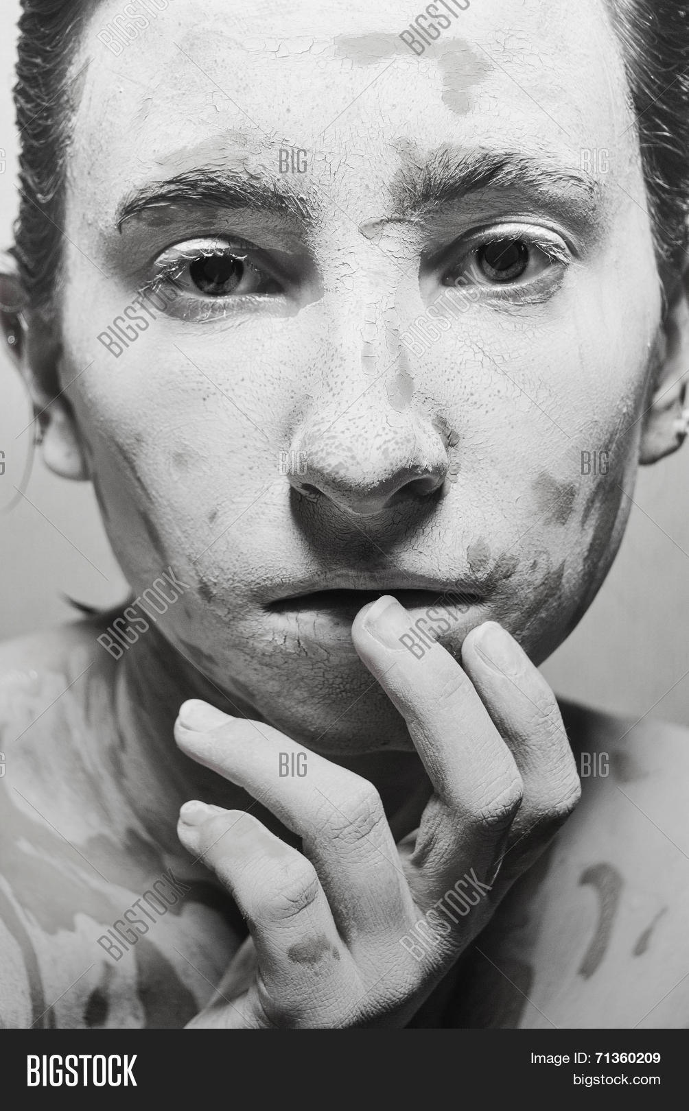 Portrait Girl's Mud Image & Photo (Free Trial) Bigstock