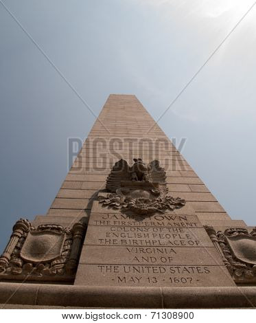 Jamestown, Virginia Monument