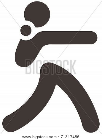 Shot Put Icon