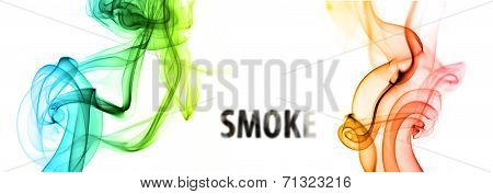 Floating smoke