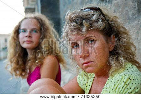 Mother and daughter