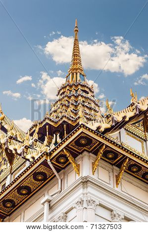 Roofs Of Phra Thinang Dusit