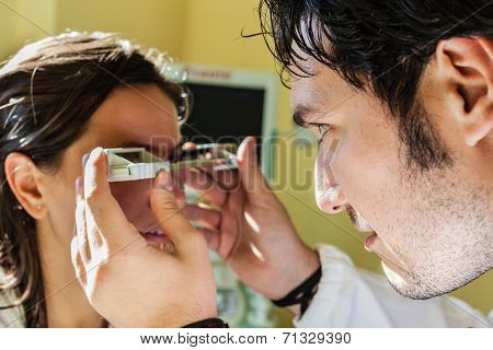 Ophthalmologist