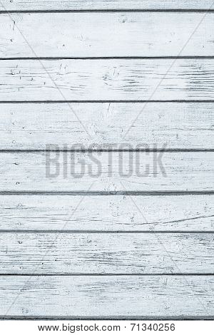 The Old Painted Boards Of Ashy Color