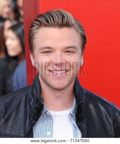 LOS ANGELES - APR 13:  Brett Davern arrives to the 2014 MTV Movie Awards  on April 13, 2014 in Los Angeles, CA.                