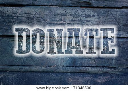 Donate Concept