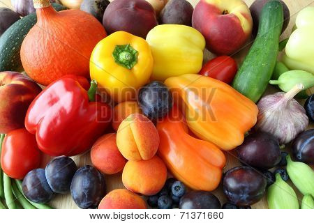 Fruits And Vegetables.