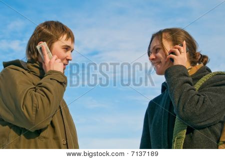 Telefonsamtale