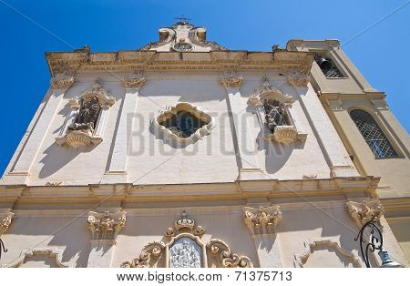 Church of Carmine. San Severo. Puglia. Italy.