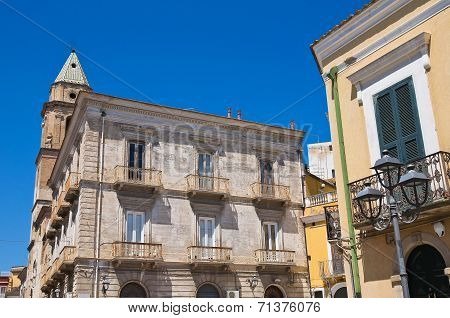 Alleyway. San Severo. Puglia. Italy.