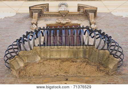 De Petris Palace. San Severo. Puglia. Italy.