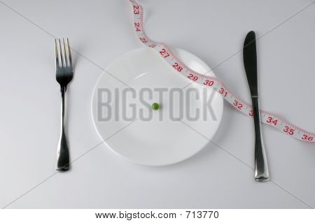 Hrášek a Svinovací metr dieta