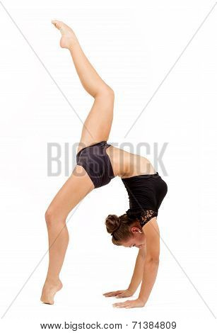 Young Professional Gymnast Woman