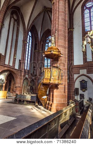 Beautiful Ceiling And Hall In The Dome In Wetzlar