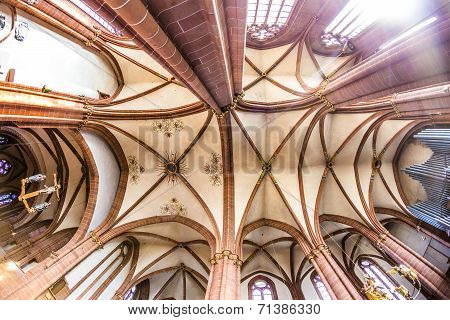 Beautiful Ceiling And Hall In The Dome In Wetzlar